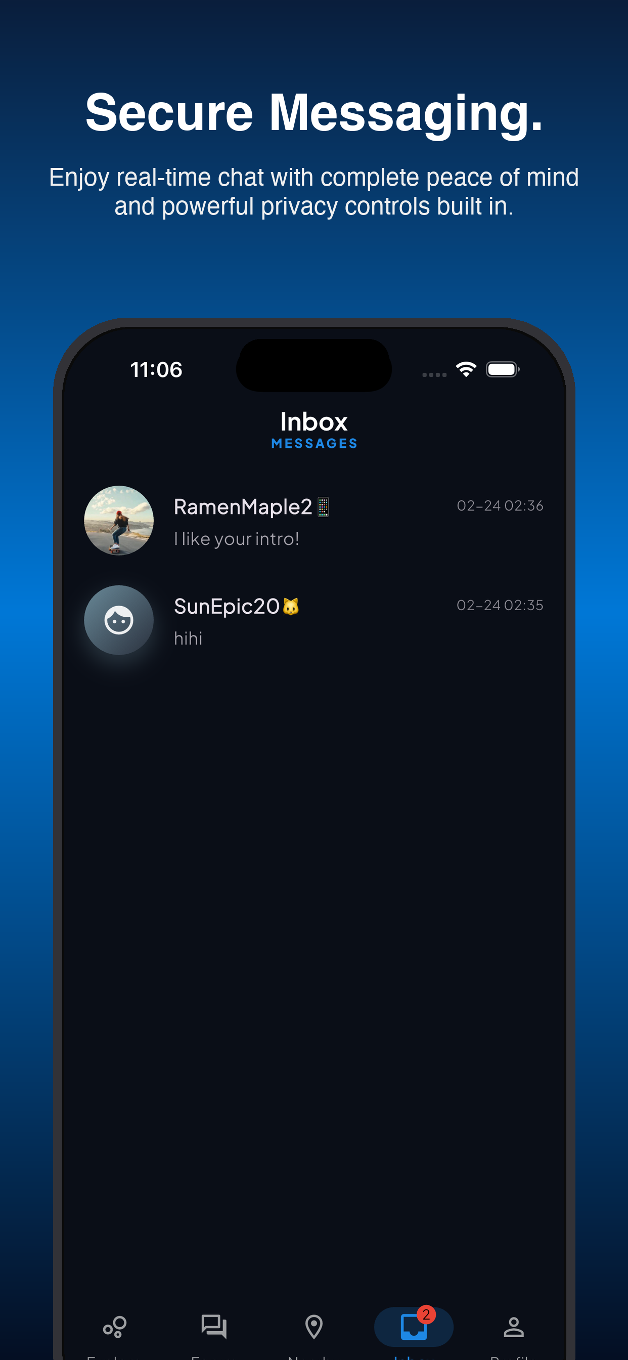 Secure messaging poster